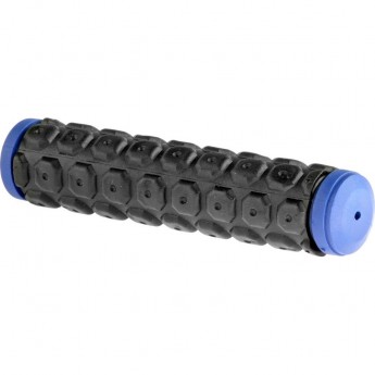 Грипсы VLG-184D2 Velo 130мм чёрно-синие Грипсы VLG-184D2 Velo 130мм чёрно-синие