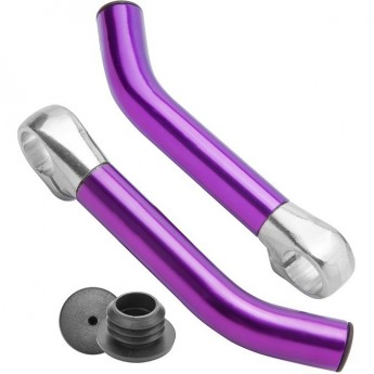 Рога на руль BLF-C2 алюминиевые пурпурные Рога на руль BLF-C2 алюминиевые пурпурные