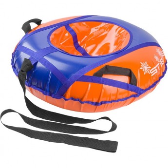 Санки надувные STELS D110см, сине-оранжевые Санки надувные STELS D110см, сине-оранжевые