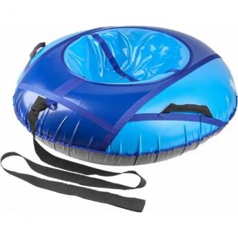 Санки надувные (тюбинг) STELS 90 см, тент с камерой, синий/голубой