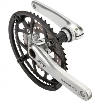 Шатуны Deore XT FC-M771K 48x36x26T 175мм, чёрно-серебристые Шатуны Deore XT FC-M771K 48x36x26T 175мм, чёрно-серебристые