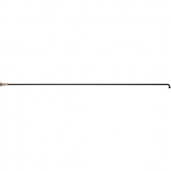 Спица с латунным ниппелем 264 мм, стальная черная Спица с латунным ниппелем 264 мм, стальная черная